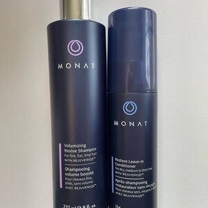 Volumizing Revive Shampoo and Restore Leave-in Conditioner - Black